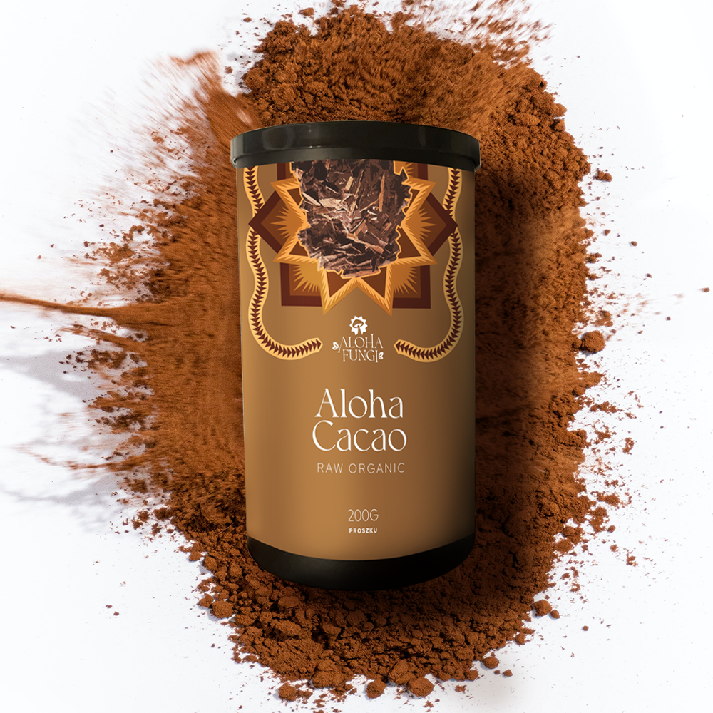 Aloha Cacao – kakao ceremonialne – 200 gramów – drobno mielone