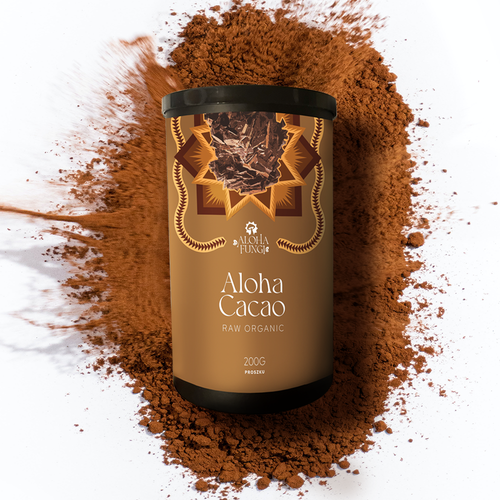 Aloha Cacao – kakao ceremonialne – 200 gramów – drobno mielone