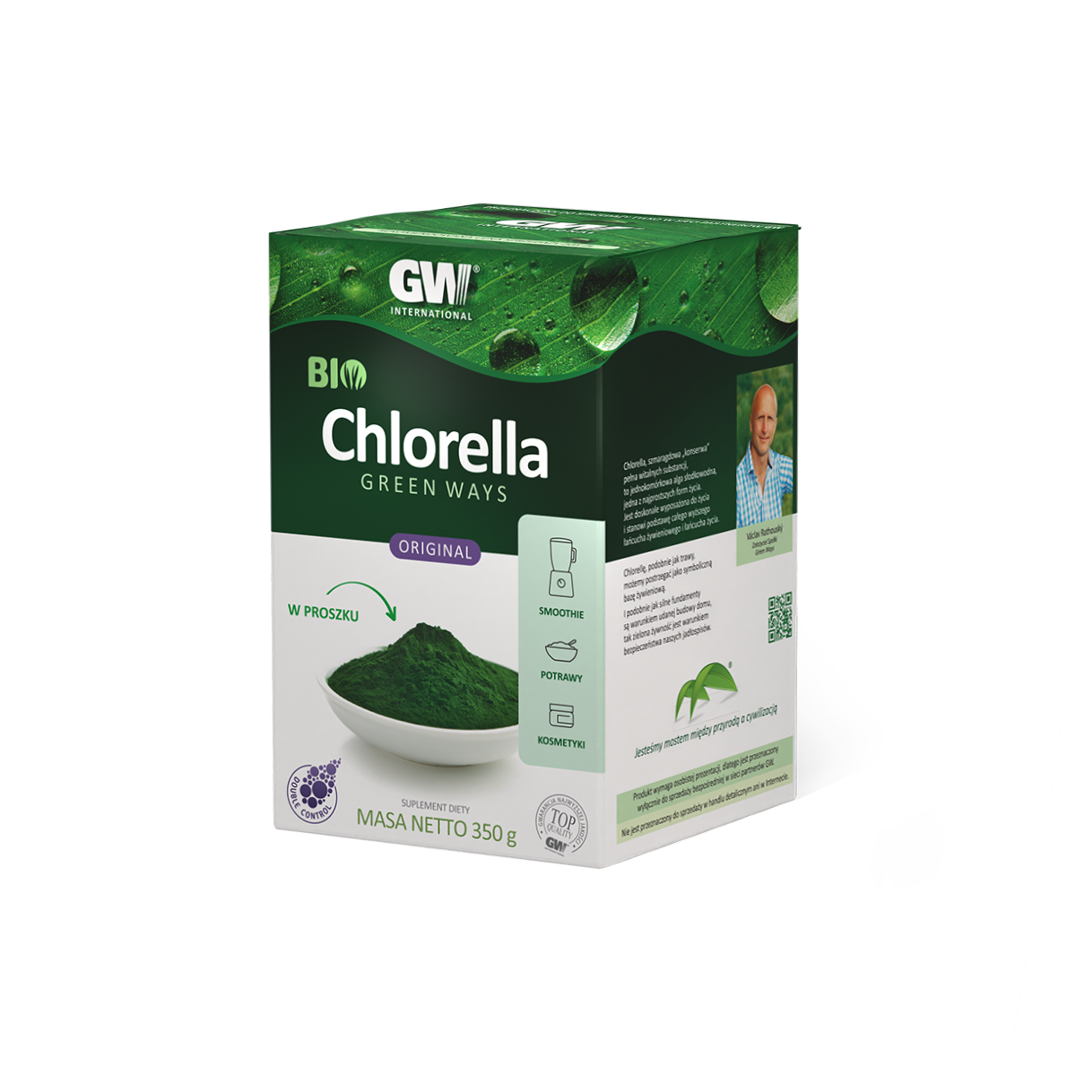 BIO Chlorella Pyrenoidosa Sorokiniana Green Ways