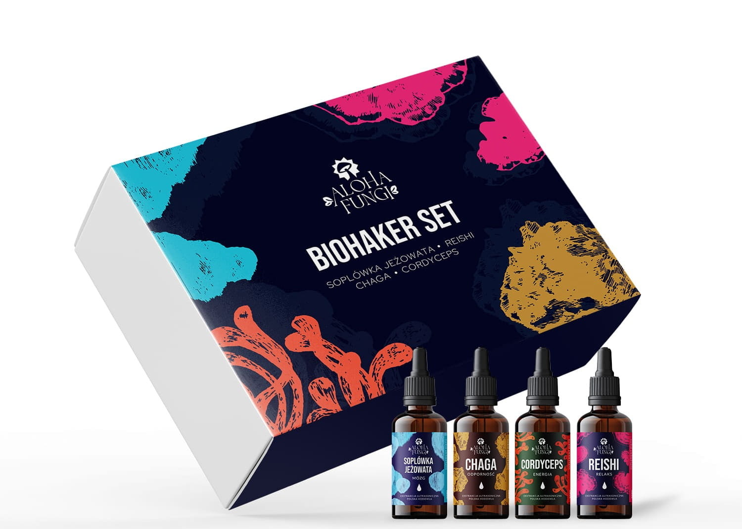 BIOHAKER START | 4 ekstrakty w kroplach