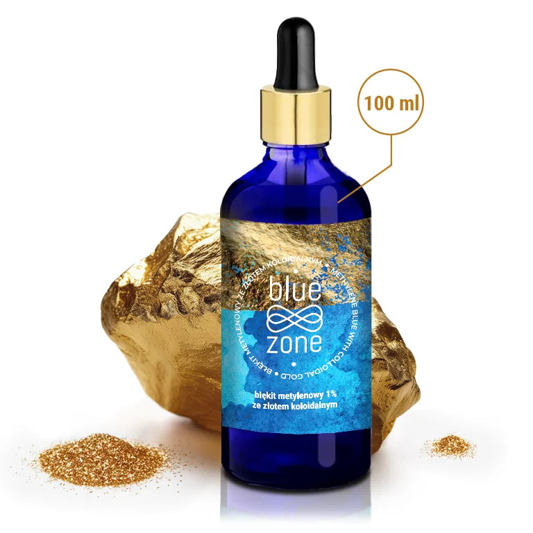 Blue Zone 1% + Nano Gold 100ml