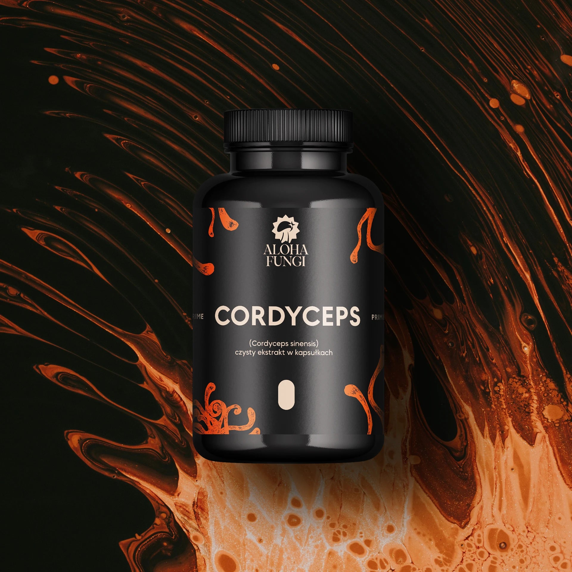 Cordyceps PRIME w kapsułkach – energia – ekstrakt 10:1 – 90 kapsułek
